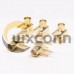 MCX Gold Plating Angled Female Through Hole for PCB Mount MCX Gold Plating Angled Female Through Hole for PCB Mount