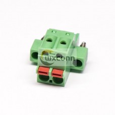 Pluggable PCB Terminal Block Straight Solder Type spring terminal Pluggable PCB Terminal Block Straight Solder Type spring terminal