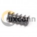 Right Angle Terminal Block Connectors 5pin PCB Mount Black Barrier