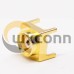 MCX Straight Connector Female Through Hole for PCB Mount Gold Plating MCX Straight Connector Female Through Hole for PCB Mount Gold Plating