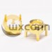 MCX Straight Connector Female Through Hole for PCB Mount Gold Plating MCX Straight Connector Female Through Hole for PCB Mount Gold Plating