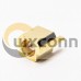 MCX Offset to Panel Female Connector Straight Gold Plating for PCB Mount
