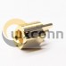 MCX Offset to Panel Female Connector Straight Gold Plating for PCB Mount