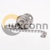 BNC Male Dust Cap with Chain Nickle Plated BNC Male Dust Cap with Chain Nickle Plated