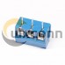 Terminal Block Connector Straight Blue for PCB Mount 3pin Through Hole Terminal Block Connector Straight Blue for PCB Mount 3pin Through Hole