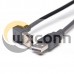 Pinout for USB Connector Type A Male to Male UP Angle Data Line Extension Cable Pinout for USB Connector Type A Male to Male UP Angle Data Line Extension Cable