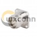 4.3/10 Connector Female Straight 4 Hole Flange Receptacle Solder Cup 4.3/10 Connector Female Straight 4 Hole Flange Receptacle Solder Cup