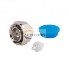 4.3/10 Connector Straight Plug for .250" Semi-Rigid dustproof 4.3/10 Connector Straight Plug for .250" Semi-Rigid dustproof