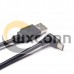 Right Angle Mini USB Extension Cable 1M to Type A Male Charge Cable Right Angle Mini USB Extension Cable 1M to Type A Male Charge Cable