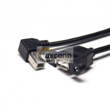 USB B to USB A Female Threaded Hole Connector for OTG Cable