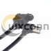 Type B USB Cable Right Angle Male to Female with Screw Hole OTG Cable Type B USB Cable Right Angle Male to Female with Screw Hole OTG Cable