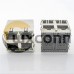 USB RJ45 Connector Dual Shield Socket Female With Shrapnel and LED