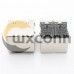 USB RJ45 Connector Dual Shield Socket Female With Shrapnel and LED