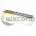 Shielded RJ45 Connector Jack 2x8 16-Port for Gigabit PoE+ With LEDs Shielded RJ45 Connector Jack 2x8 16-Port for Gigabit PoE+ With LEDs