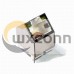 45 Angle RJ45 Connector 8p8c Single Port  PCB  Ethernet Female Shielded With LED