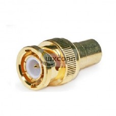 BNC To RCA Connector Gold Plating Waterproof BNC To RCA Connector Gold Plating Waterproof