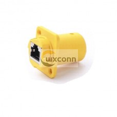 Mini RJ45 Jack Ethernet Connector Panel Mount Female Waterproof Sockets Mini RJ45 Jack Ethernet Connector Panel Mount Female Waterproof Sockets
