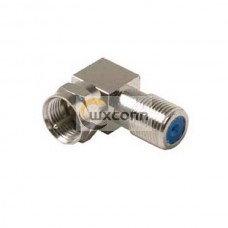 F Angle Adapter 2.5Ghz F Female To F Male F Angle Adapter 2.5Ghz F Female To F Male