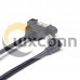Right Angle Mini USB Cable Male to USB Type A Female OTG Cable 1M