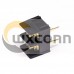 2 Position Barrier Terminal Block PCB Mount Straight Black