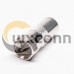 F Type Male to PAL Male Coaxial Connector Straight Nickel Plated F Type Male to PAL Male Coaxial Connector Straight Nickel Plated