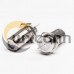 2pcs F Female to TNC Female Straight Bulkhead Connector
