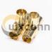 PAL Tee Adapter T Type Connector Gold Plated  Female to Female