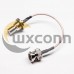 F Cable to BNC Male Cable Assembly Crimp RG179 F Cable to BNC Male Cable Assembly Crimp RG179