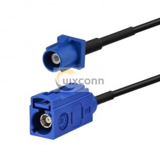 Fakra to Fakra Cable 1M Blue C Female to Male GPS Antenna Extension Cable RG174