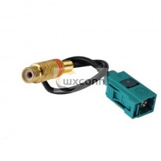 RCA to Fakra Cable RG174 Assembly RF Coaxial Cable RCA to Fakra Cable RG174 Assembly RF Coaxial Cable