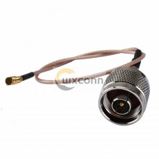 N Connector Cable 15CM with MMCX Male to N Plug RG316 for Wireless Antenna N Connector Cable 15CM with MMCX Male to N Plug RG316 for Wireless Antenna