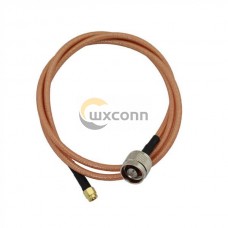 RF Antenna Extension Cable RG142 100CM with Connector N Male to SMA Male RF Antenna Extension Cable RG142 100CM with Connector N Male to SMA Male