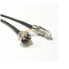 RF Cable Connector F-type Male to FME Jack connector Adapter Cable RG174 20cm RF Cable Connector F-type Male to FME Jack connector Adapter Cable RG174 20cm