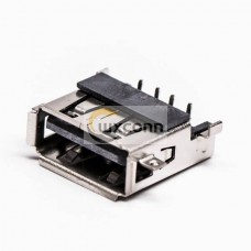 Order USB Through Hole Female Right Angled SMT for PCB Mount Order USB Through Hole Female Right Angled SMT for PCB Mount