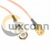 RP SMA Antenna Cable Extension to RP BNC Female RG316 10CM