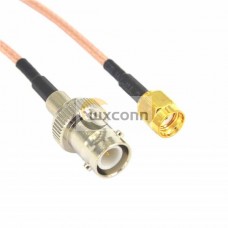 RP SMA Antenna Cable Extension to RP BNC Female RG316 10CM