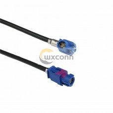 Fakra Antenna Connector Cable Assembly C Code Right Angle Female Jack To C Code Straight Jack Decar 535 120CM  $43.99 1.76Ounce