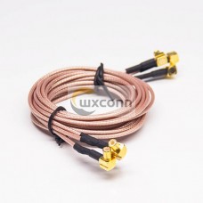 MCX Antenna Cable Plug to Plug RG178 Assembly 1M MCX Antenna Cable Plug to Plug RG178 Assembly 1M