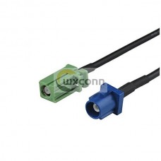 RF Cable Best Buy Fakra C Male To AVIC Green Female Pigtail Cable For GPS Antenna Extension RG174 30CM RF Cable Best Buy Fakra C Male To AVIC Green Female Pigtail Cable For GPS Antenna Extension RG174 30CM