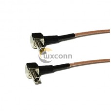 RF Cable and Connectors R/A TS9 Male to TS9 Male with RG178 15CM RF Cable and Connectors R/A TS9 Male to TS9 Male with RG178 15CM