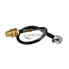 SMA Test Cable Bulkhead Female to TS9 Male RF Extension Cable RG174 15cm SMA Test Cable Bulkhead Female to TS9 Male RF Extension Cable RG174 15cm