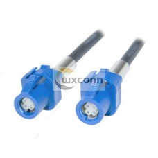 LVDS Coaxial Cable 1M with 4Pin C Code Jack to Jack HSD Connector