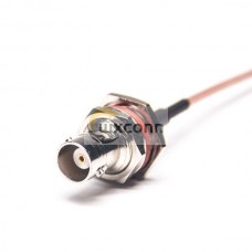 SMB to BNC Cable Assembly Male 180 Degree 50Ohm to Female with RG316 SMB to BNC Cable Assembly Male 180 Degree 50Ohm to Female with RG316