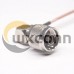 BNC Cable Female Waterproof Straight to N Type Right Angled Male with RG316