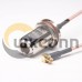 N Connector Cable Aassembly 180 Degree Female to MCX Right Angled Male with RG316 10CM N Connector Cable Aassembly 180 Degree Female to MCX Right Angled Male with RG316 10CM