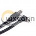 USB Mini Right Angle Male to USB B Straight Male USB Mini Right Angle Male to USB B Straight Male