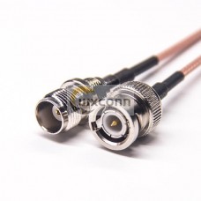 RF Cable Connector BNC Male to TNC Female Straight for RG316 Cable RF Cable Connector BNC Male to TNC Female Straight for RG316 Cable