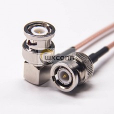 RG316 RF Coaxial Cable BNC Straight Male to BNC Right Angled Male RG316 RF Coaxial Cable BNC Straight Male to BNC Right Angled Male