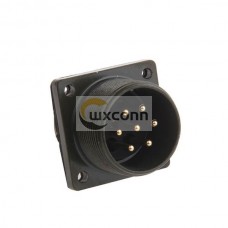 MS3102A20-15P Flange Mounting Panel Socket Cable Solder 7 Pin Connector MS3102A20-15P Flange Mounting Panel Socket Cable Solder 7 Pin Connector
