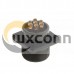 MS3102A20-15P Flange Mounting Panel Socket Cable Solder 7 Pin Connector MS3102A20-15P Flange Mounting Panel Socket Cable Solder 7 Pin Connector